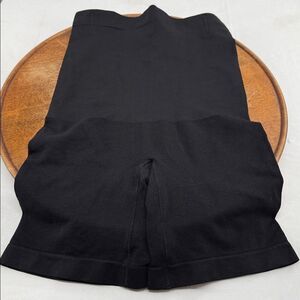 Shapermint Shapewear Wm Medium/Large Black High Waist Shorts Sculpt Boning